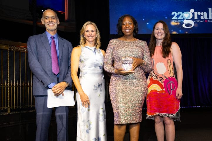 Graham Board Co-Chair Garrard Beeney and 2026 Champions for Children Award Recipients, The Redlich Horwitz Foundation